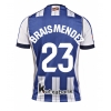 Real Sociedad Brais Mendez #23 Hjemmedrakt 2025-26 Kortermet Real Sociedad Brais Mendez #23 Hjemmedrakt 2025-26 Kortermet